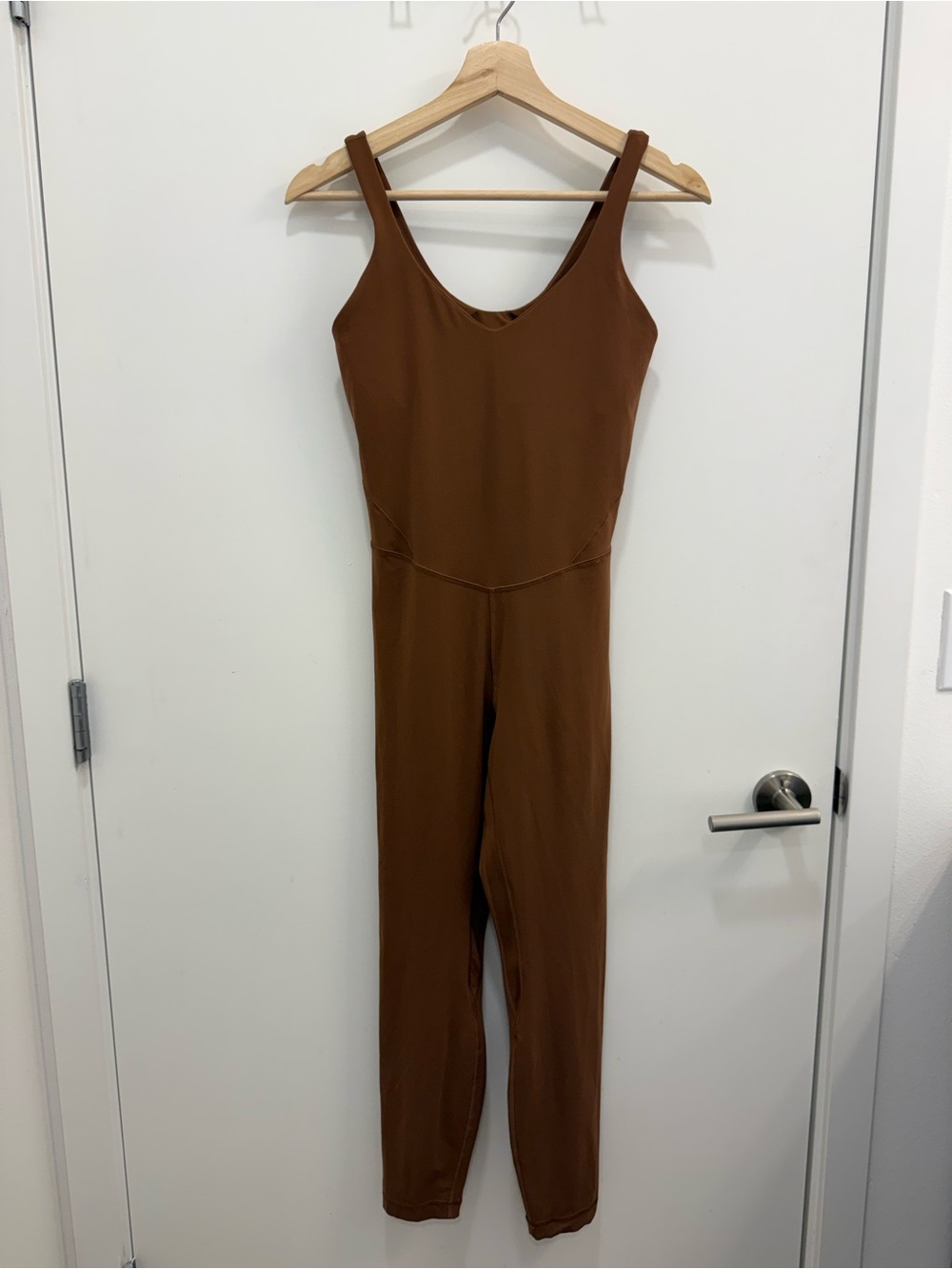 Lululemon Align Bodysuit 25” in Roasted Brown Size 6 yoga athletic loungewear - Picture 4 of 10